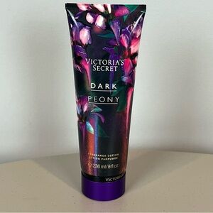 Victoria's Secret Dark Peony Fragrance Lotion 8 Oz Opened